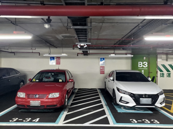 捷運新店站停車場