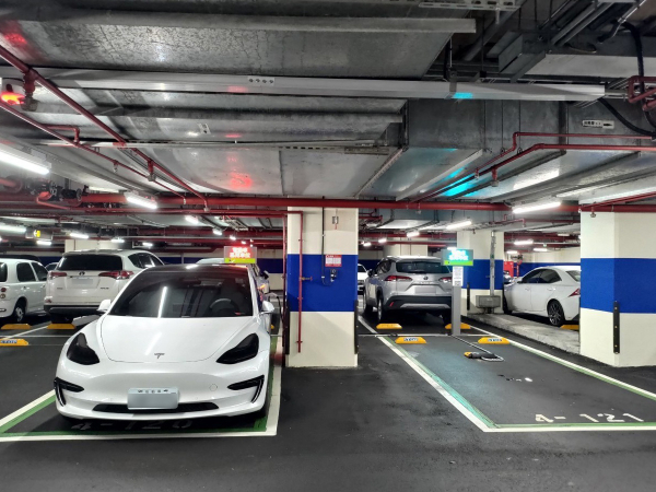 捷運新店站停車場