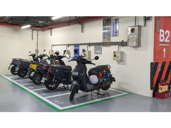 捷運新店站停車場